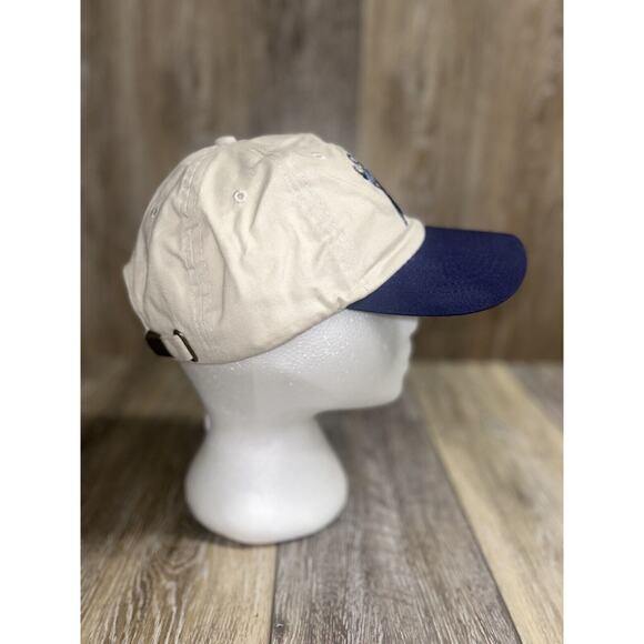 Colorado Bear Souvenir Blue Beige Stitch Baseball Hat Cap by Smith Southwestern - Picture 4 of 8